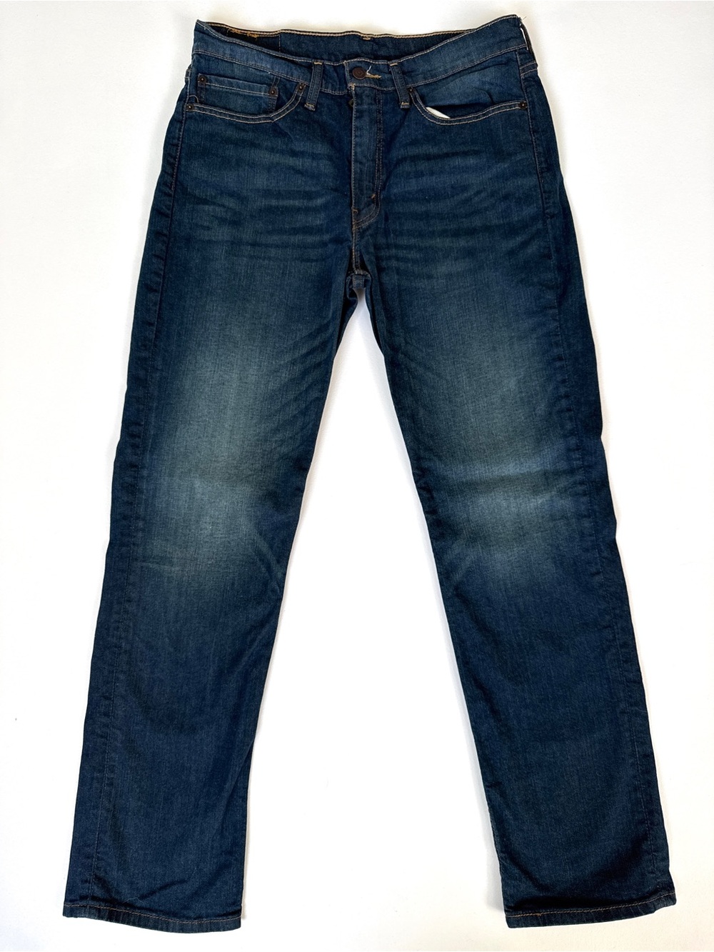 Levi's Men's Dark Blue Straight Jeans